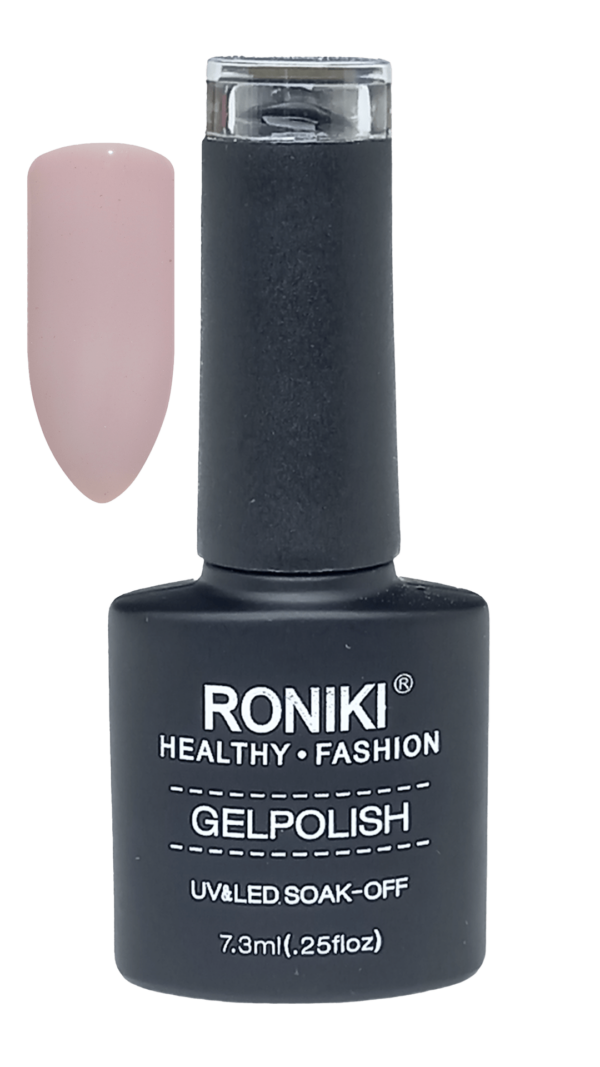 Roniki Gellack Ice tea, Nude Nagellack