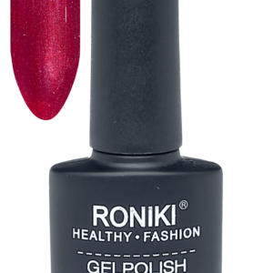 Rubinröd gellack nagellack, ruby red