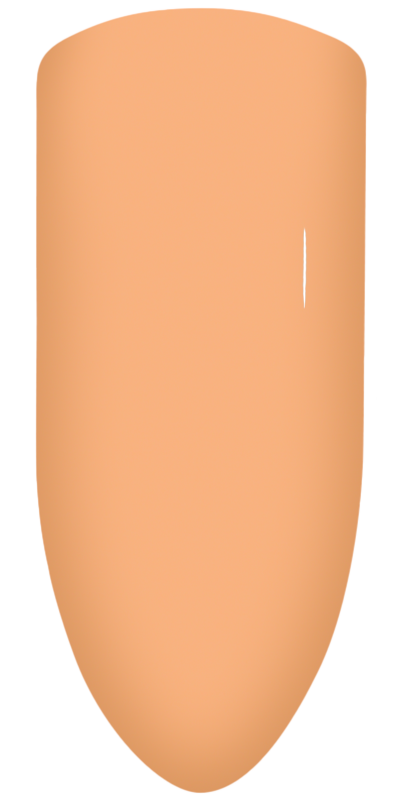 pastell orange gellack