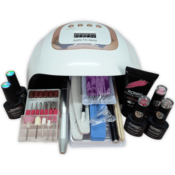 Polygelkit, Gellack set, Gellack Startset Super Deluxe