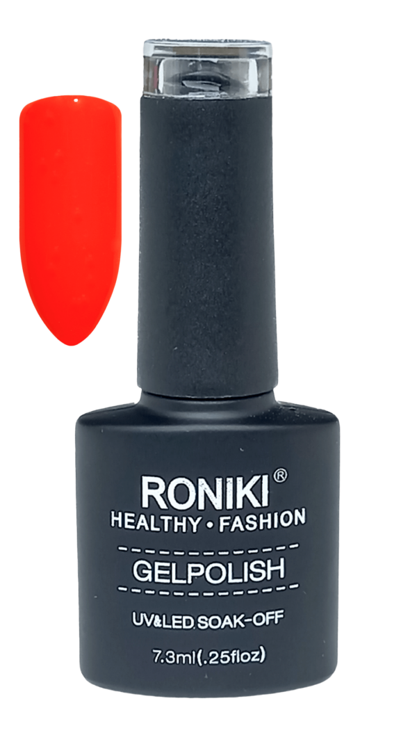 orange neon gellack, nagellack